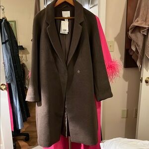 H&M Women's Brown Coat